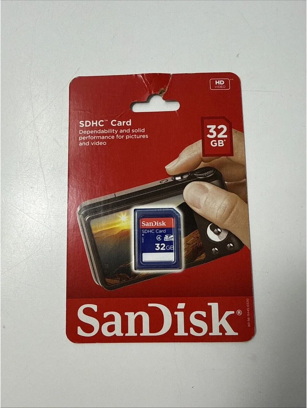 32GB (SDHC) Secure Digital High Capacity Card - 32 GB - Sandisk Sdsdb-032g-a11